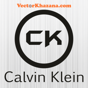 Calvin Klein Ck Circel Svg