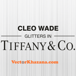 Cleo Wade Glitters In Tiffany Co Svg