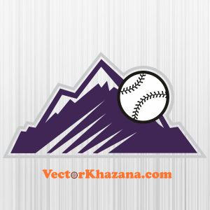 Colorado Rockies Baseball Svg