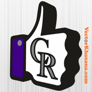 Colorado Rockies Hand Svg