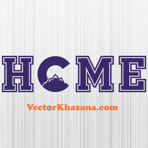 Colorado Rockies Home Svg