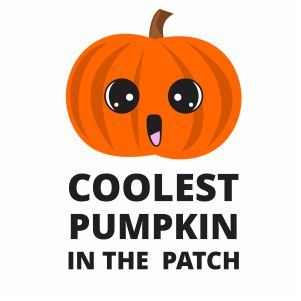 Coolest Pumpkin In The Patch Vector