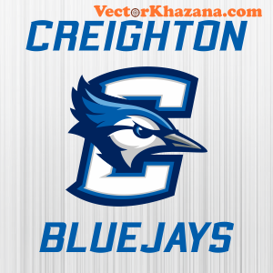 Creighton Bluejays C Bird Logo Svg