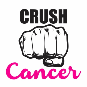 Crush Cancer Svg