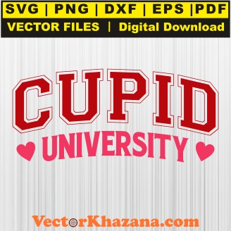 Cupid University Svg