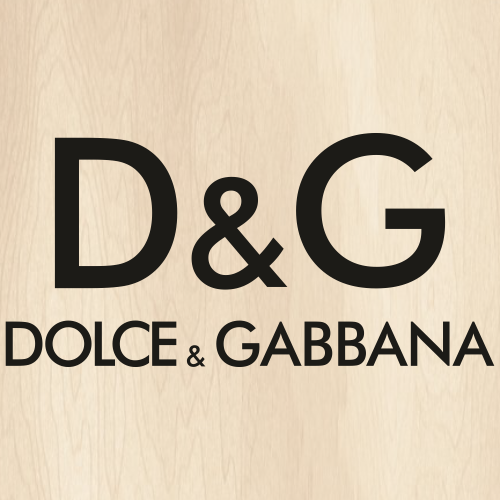 D And G Dolce and Gabbana Svg