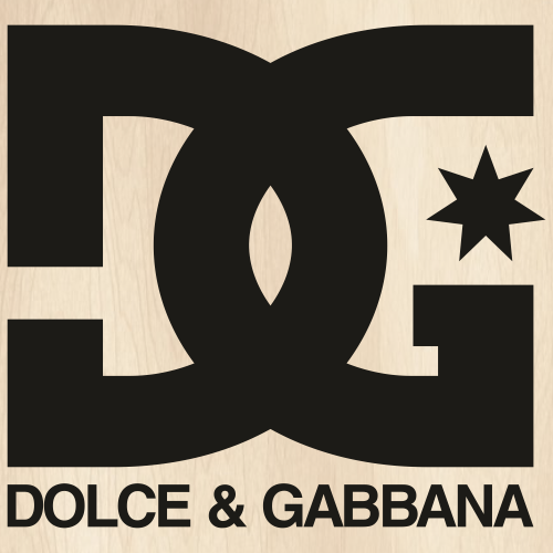 Dolce and Gabbana DG Star Svg