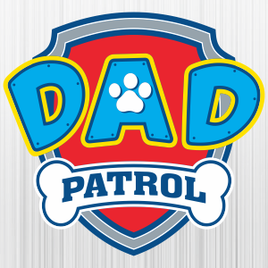 Dad Paw Patrol Svg