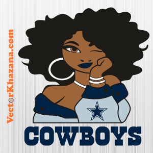 Dallas Cowboys Betty Boop Svg