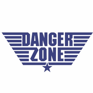 danger zone logo vector file