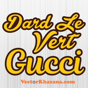 Gucci Dard Le Vert Svg