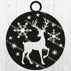 Deer Ornament Svg