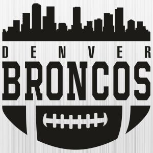 Denver Broncos Tower Black svg