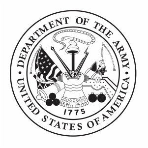 Department Of The Army Seal Vector