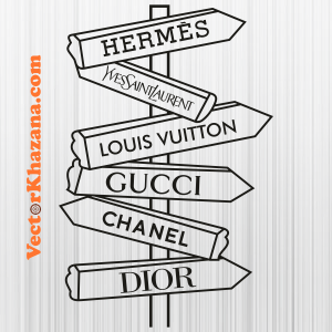 LOGO Fashion brand BUNLDE: Louis Vuitton svg, Chanel svg, Burberry svg,  Prada svg, Gucci svg, Hermes Paris svg, Dior svg