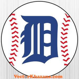 Detroit Tigers Baseball Svg
