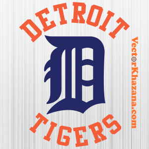 Detroit Tigers D Svg