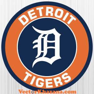 Detroit Tigers Text Svg
