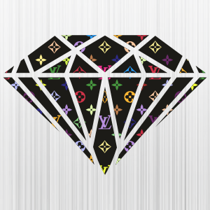 wallpaper louis vuitton diamond logo