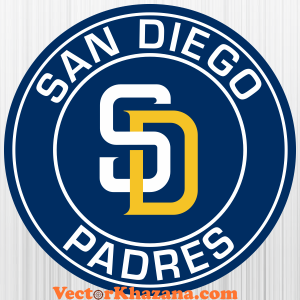 San Diego Padres Circle Svg
