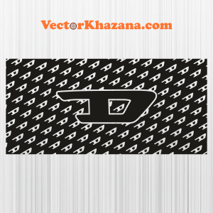 Diesel Pattern Black And White Style Svg