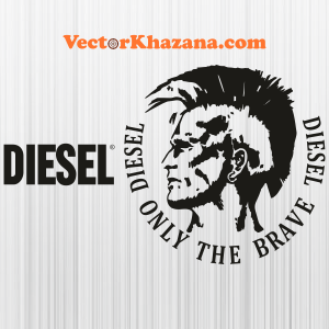 Diesel With Face Svg