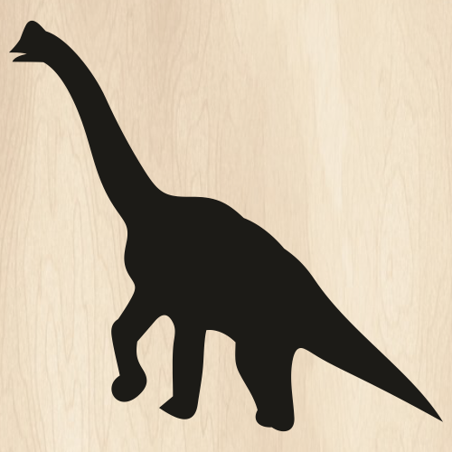 Dinosaur Black Svg