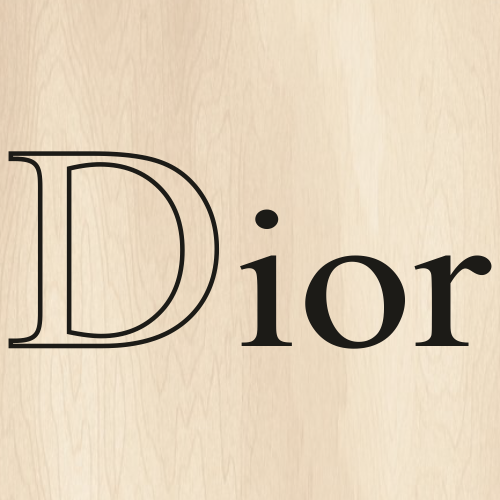 Dior D Outline Svg