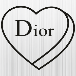 Dior Heart Logo Svg