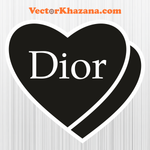 Dior Heart Svg