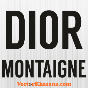 Dior Montaigne Svg