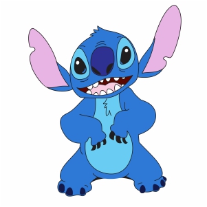 Stitch Disney vector