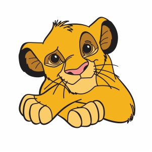 Disney Simba Svg