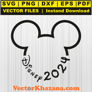 Disney Trip Mickey 2024 Svg Png