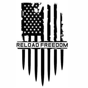 Reload Freedom Flag svg cut file