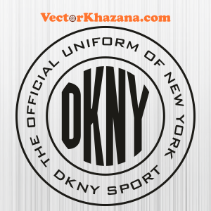 Dkny The Official Uniform Of New York Sports Svg