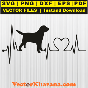 Dog Heartbeat Svg Png