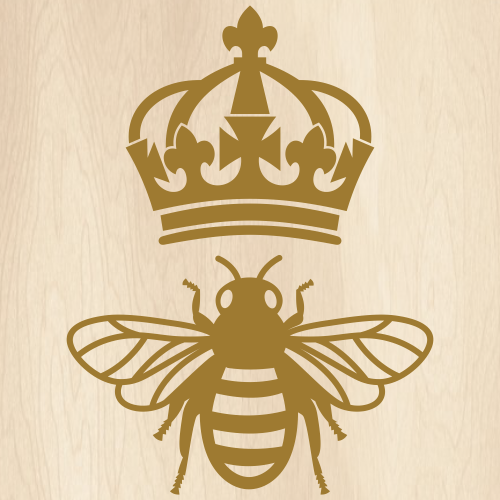 Dolce and Gabbana Bee Crown Svg