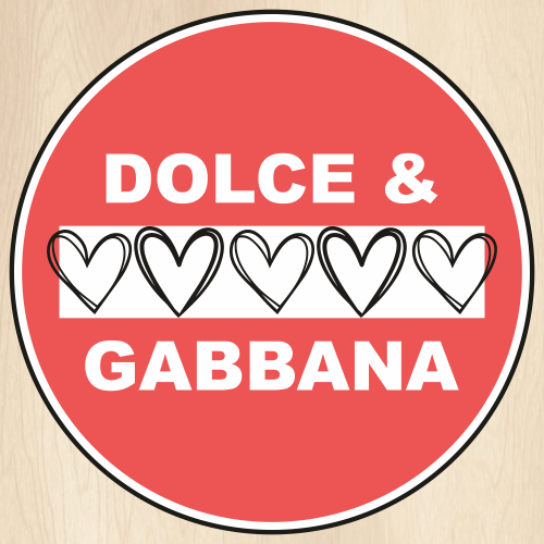 Dolce and Gabbana Circle Svg