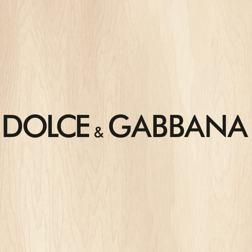 Dolce and Gabbana Letter Svg
