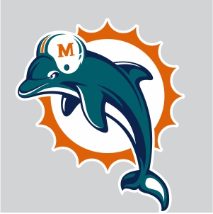 Buy Miami Dolphins Football Logo Svg Png online in USA