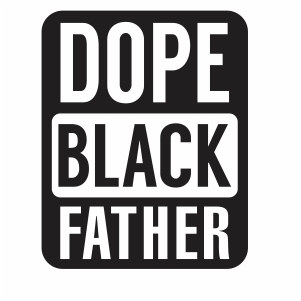 Dope Black Father Vector