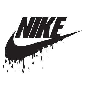 nike drip logo