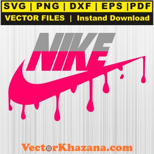 Nike Dripping Logo Svg File
