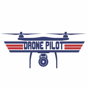 Drone Pilot logo vector file