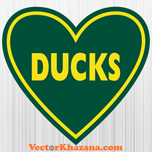 Ducks Heart Svg