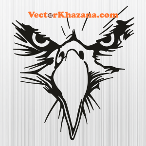Eagle Face Mascots Svg