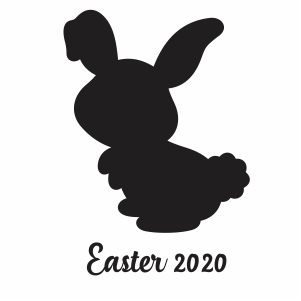 Easter Bunny 2020 vector file