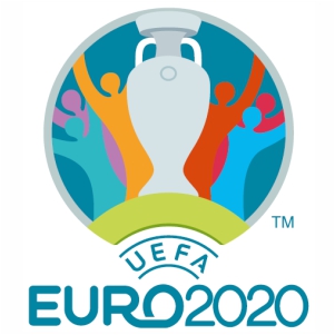 UEFA Euro 2020 logo vector image