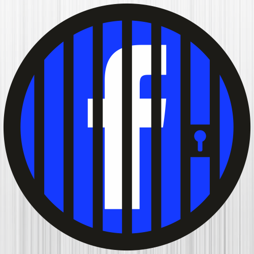 Facebook Jail Circle Logo Svg